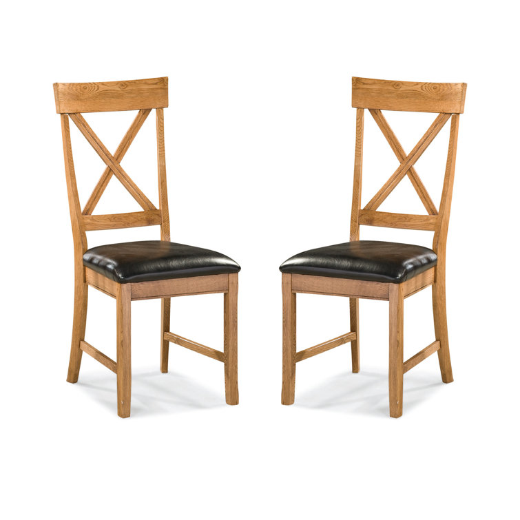 Millwood Pines Whipple Family XBack Dining Chair with Cushion